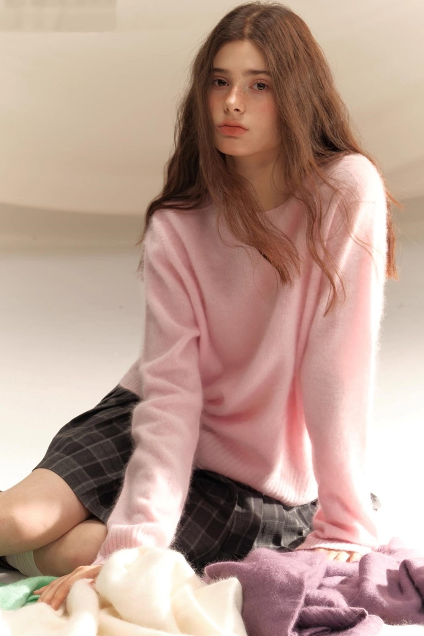 Cashmere Crew Neck Sweater