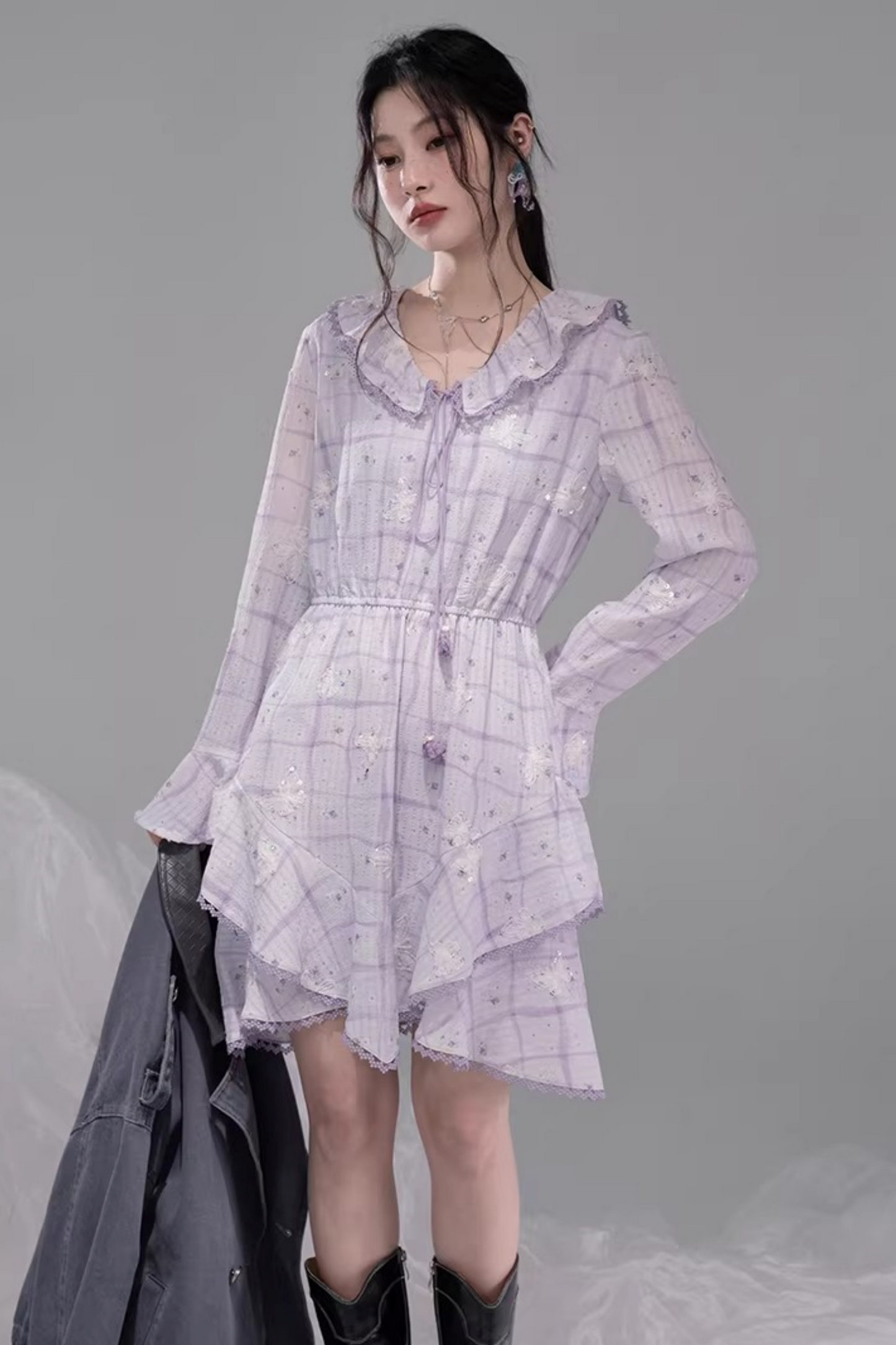 Layered Butterfly Wing Dress