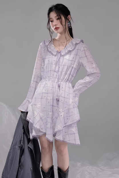 Layered Butterfly Wing Dress