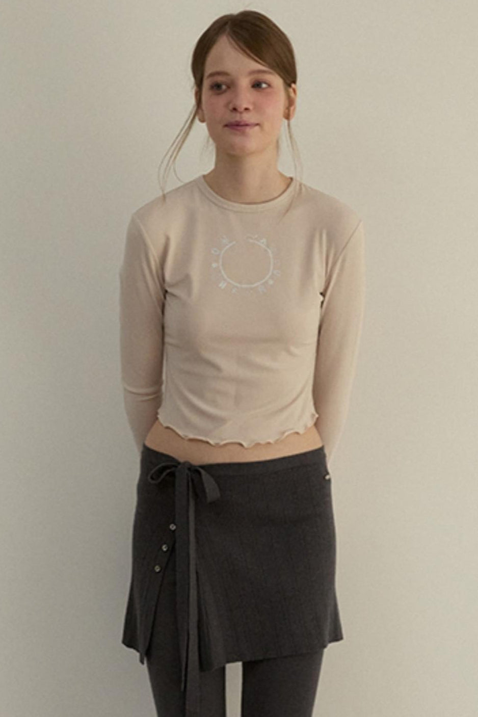 Star River Lace Sleeve Top