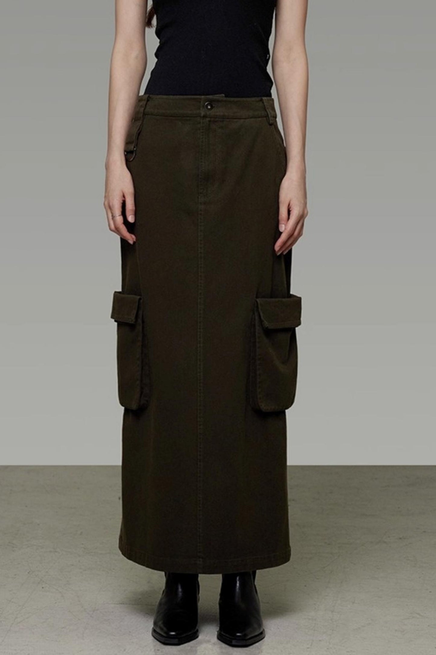 Vintage Cargo Silhouette Coat Set- Up