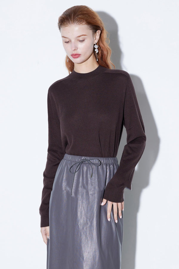 Soft Glutinous Cashmere Top