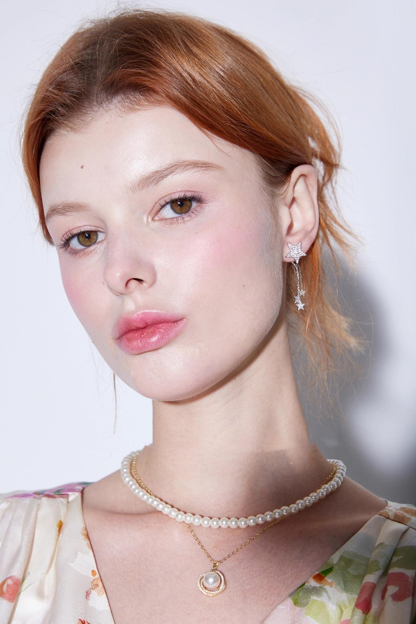 Vintage Galaxy Tassel Brilliant Earrings