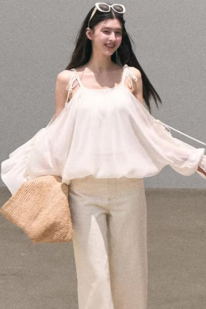 Lily of the Valley Chiffon Blouse