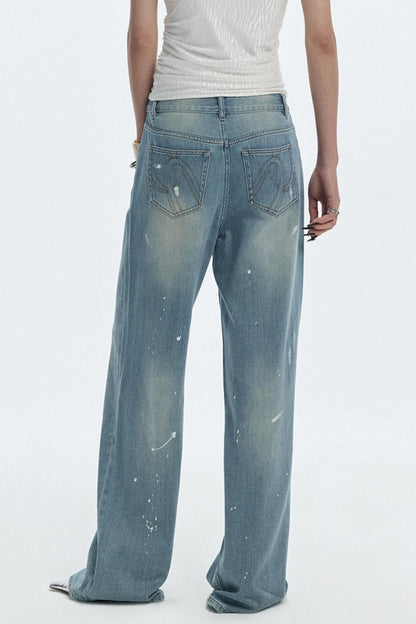 Summer Design Straight-Leg Pants