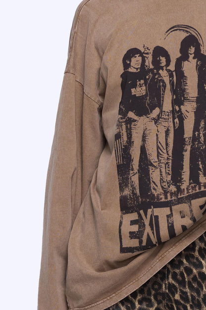 Backless Long Sleeve Tee