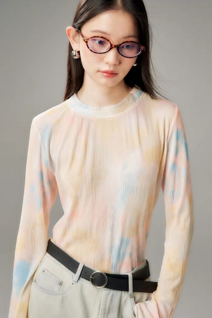 Gradient Mesh Blouse