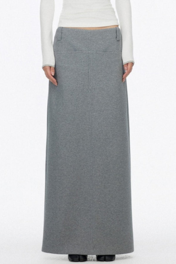 Versatile Slimming Straight Skirt