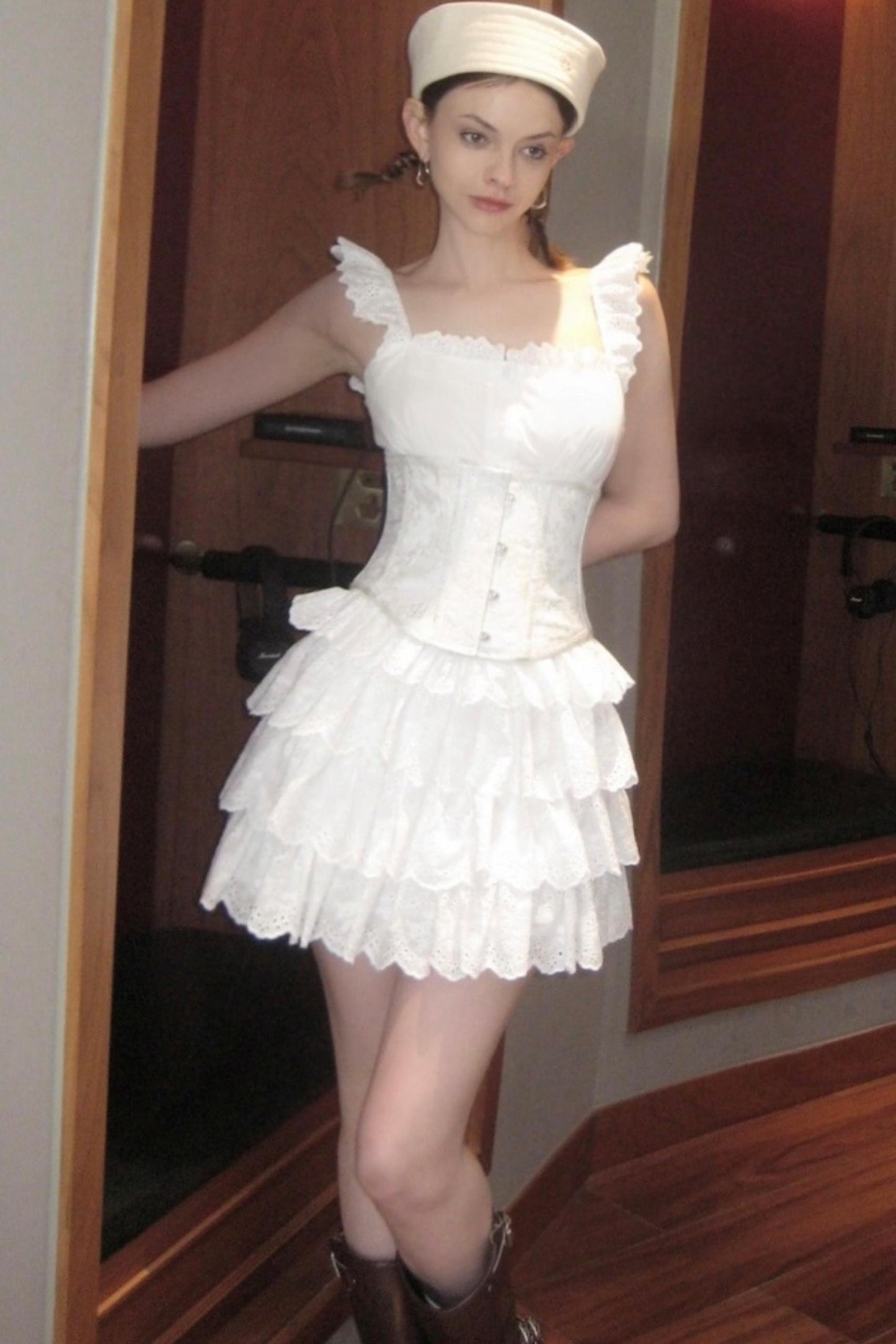 Hyacinth Halter Lace Dress