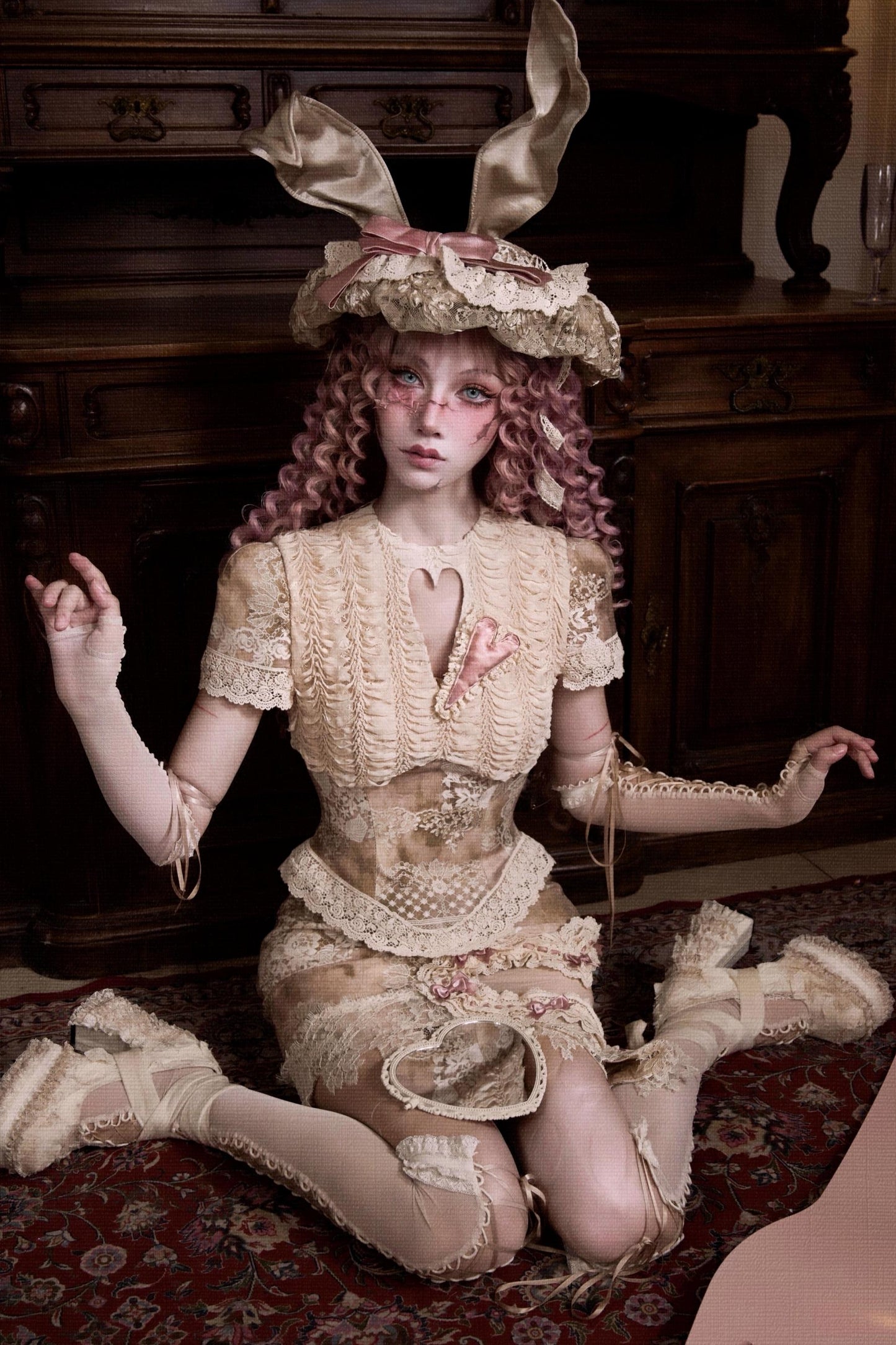 Vintage Lace Summer Top