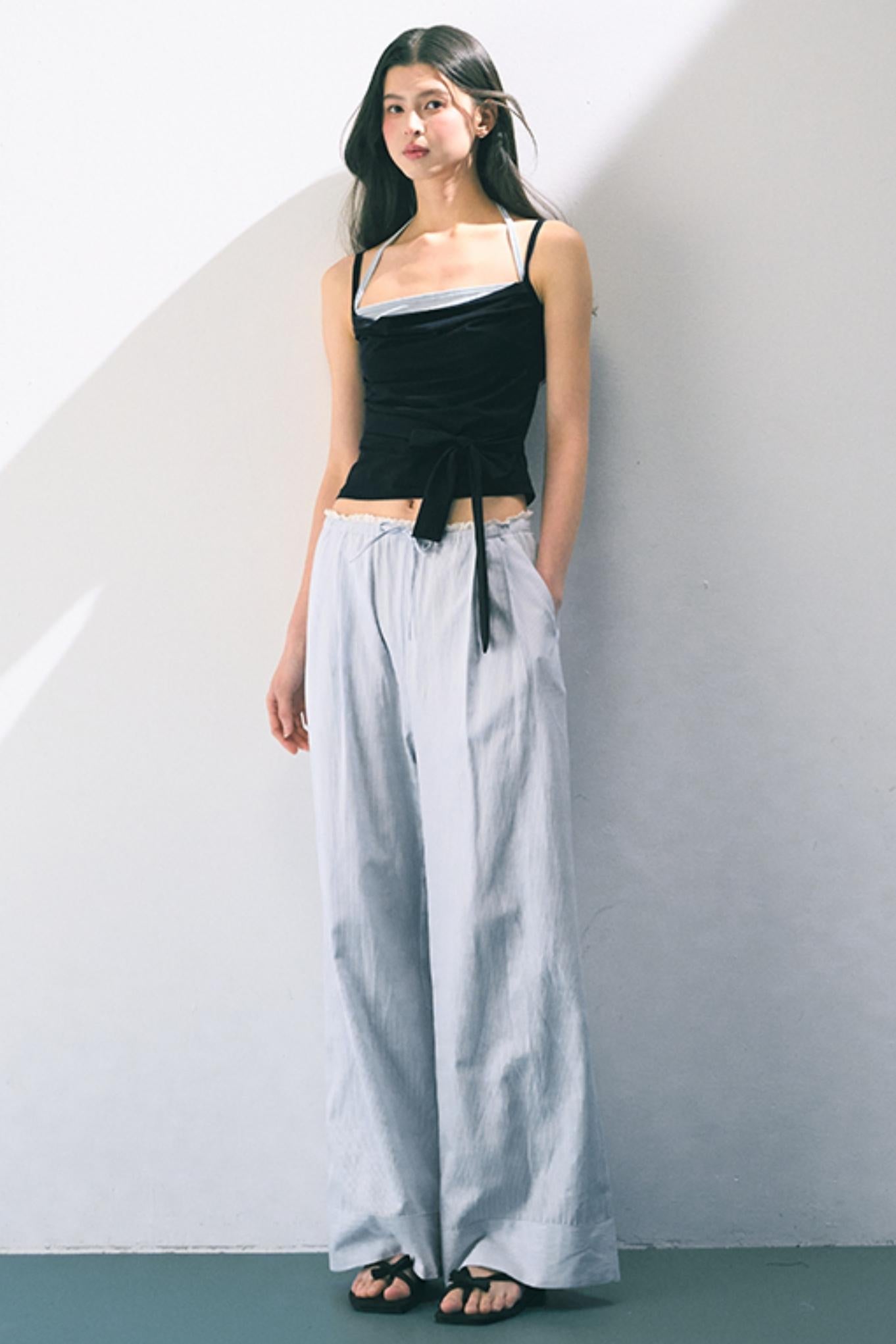 Summer Black Tank Top