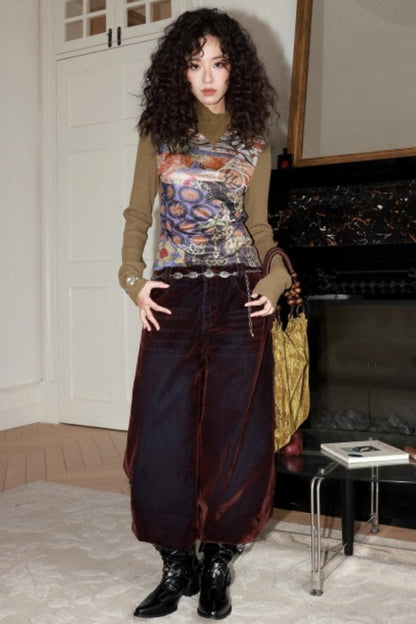 Elk Quest Cashmere Knit Top