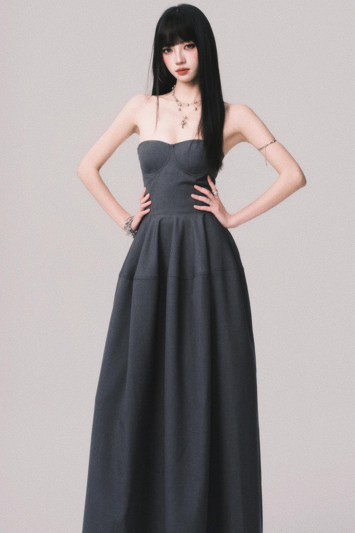 Cloud Fluffy Maxi Dress