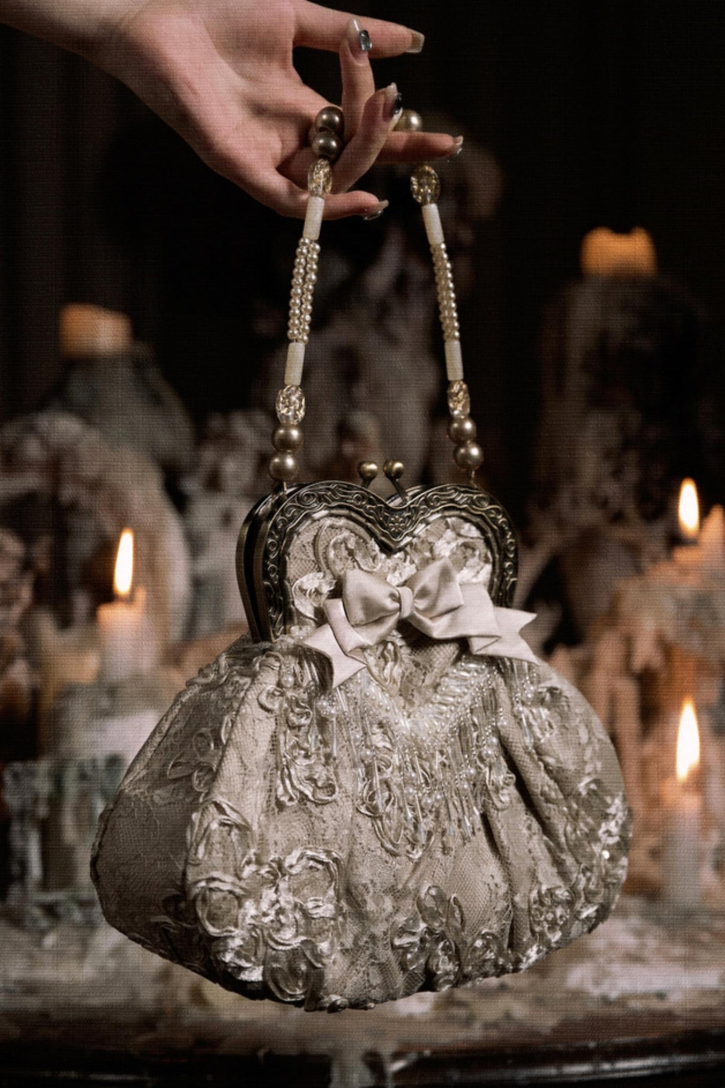 Elegant French Plate Handbag