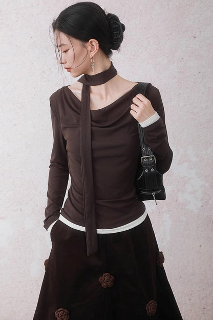 Swing Collar T-Shirt