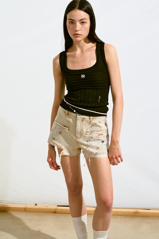 U-Neck Knit Camisole