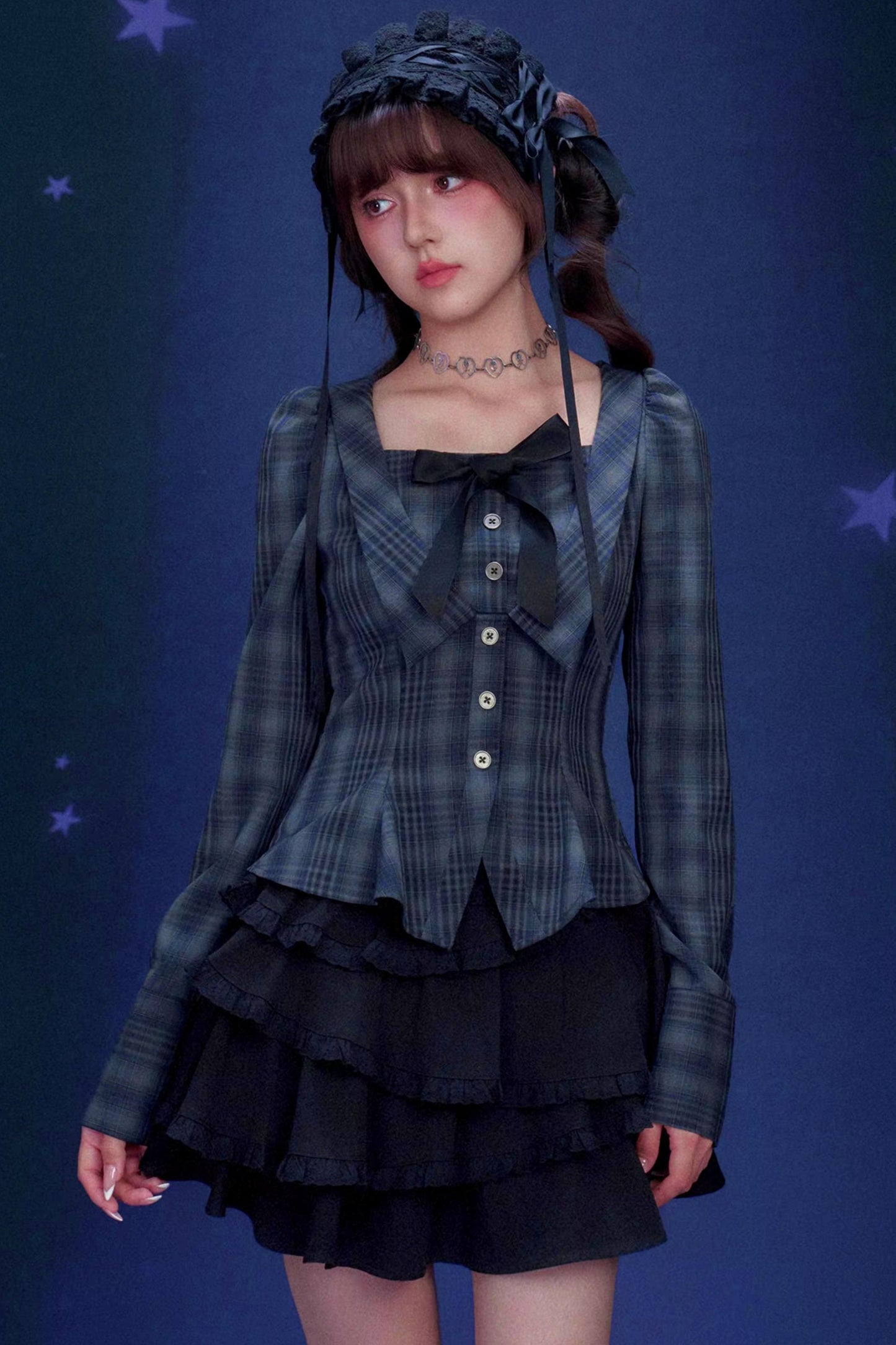 Retro Palace Patterned Top