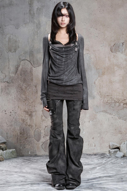 Fake Two-Piece Base Top