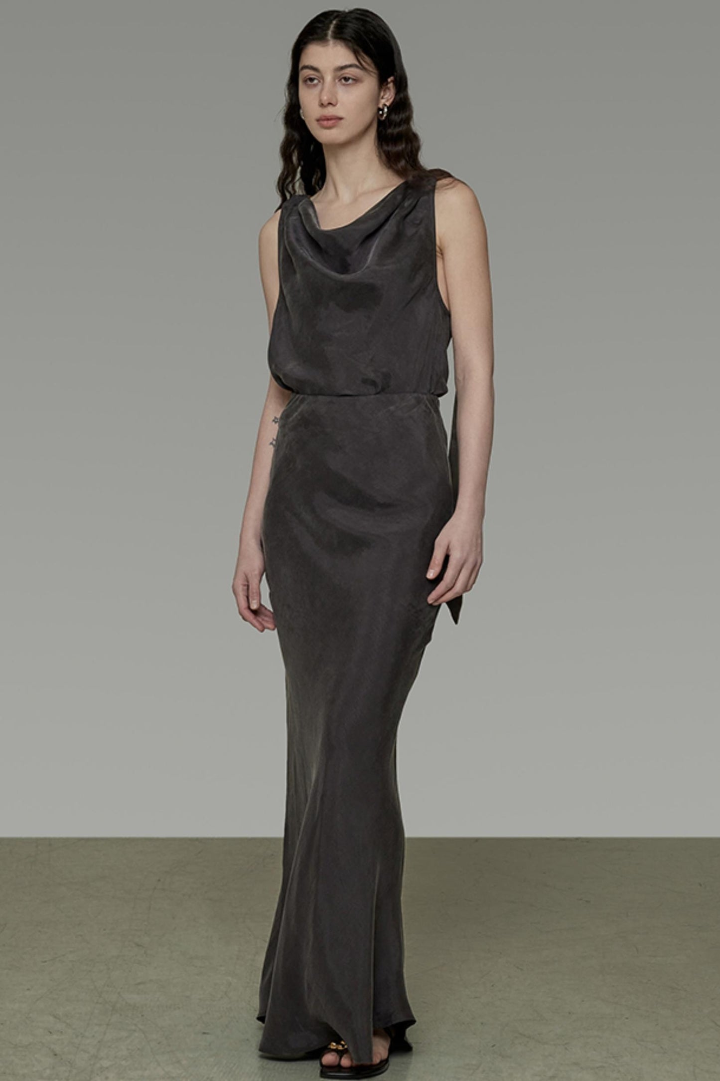 Summer Breeze Draped Two-Piece Set-Up