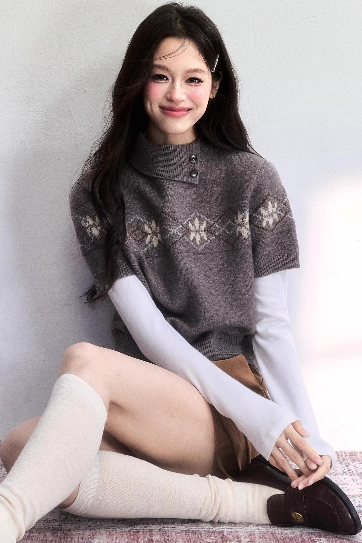 Vintage Fair Isle Knit Sweater