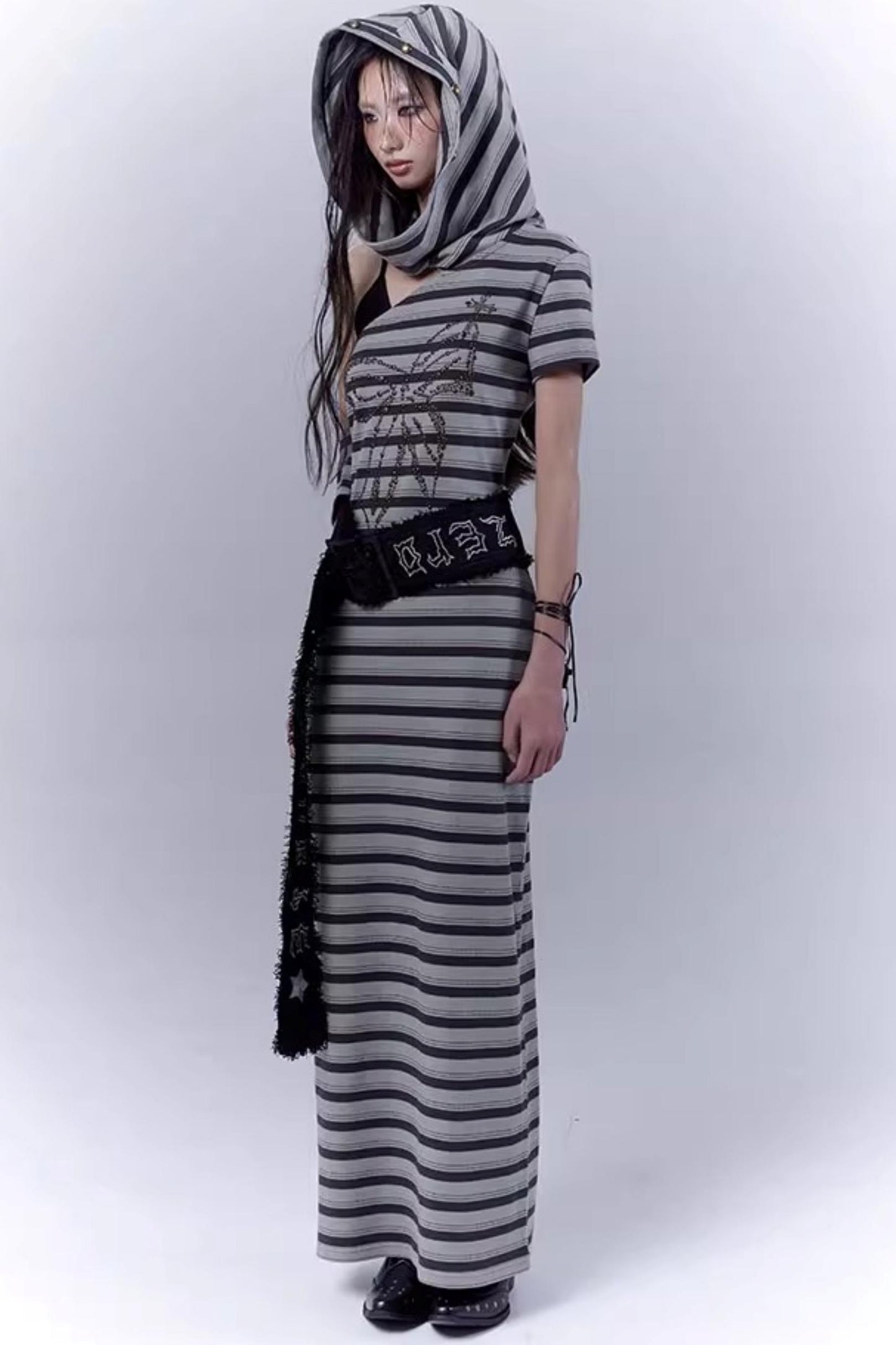 Striped Wasteland Dress Set-Up