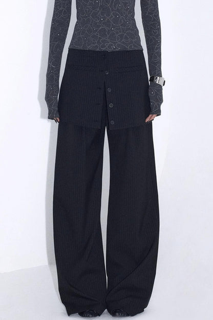 Striped Suit Pants
