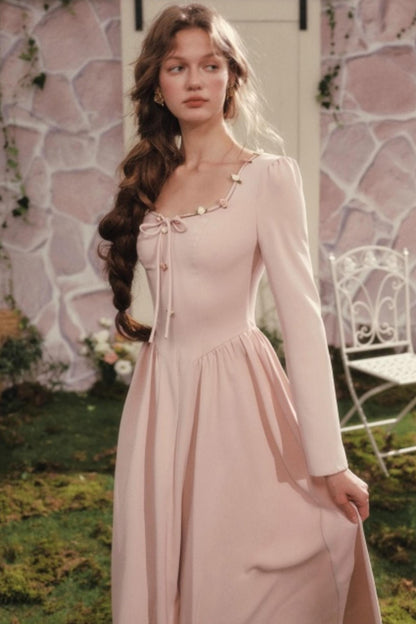 Vintage Lady Style Rose Retro Dress Set-Up