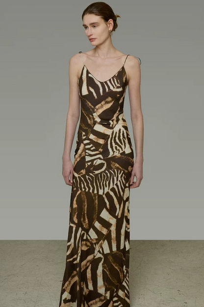 French Spaghetti Strap Dress