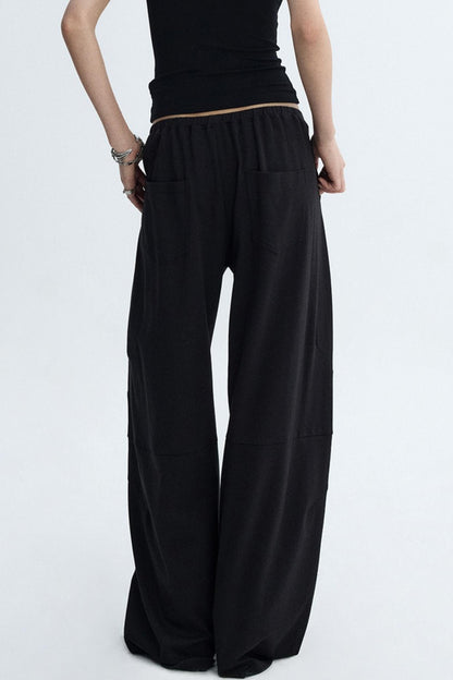 Autumn Elasticated Waist Womens Trousers