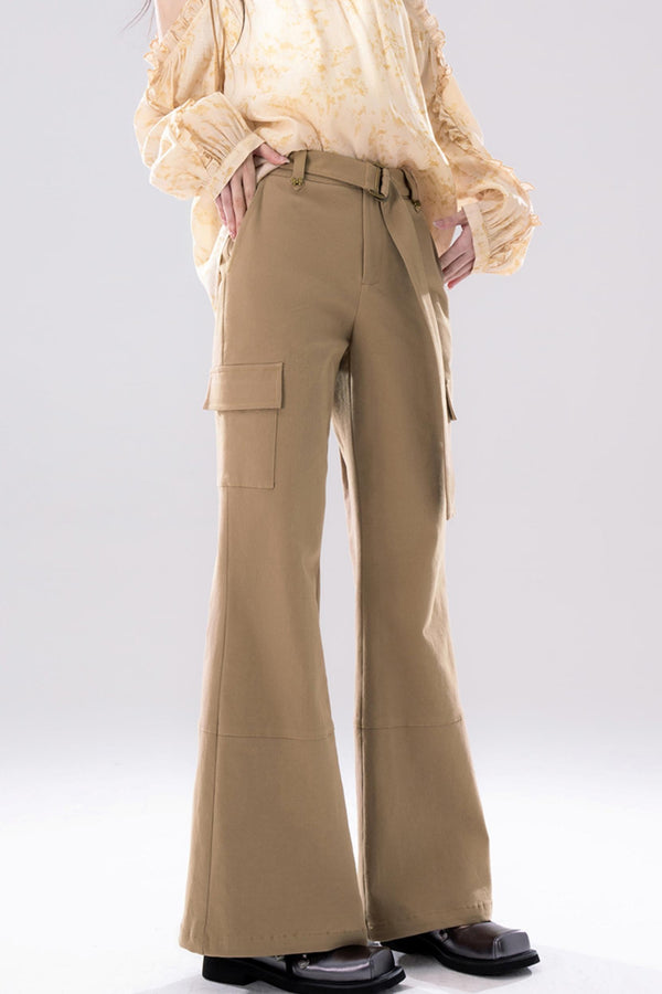 Micro Stretch Flare Pants