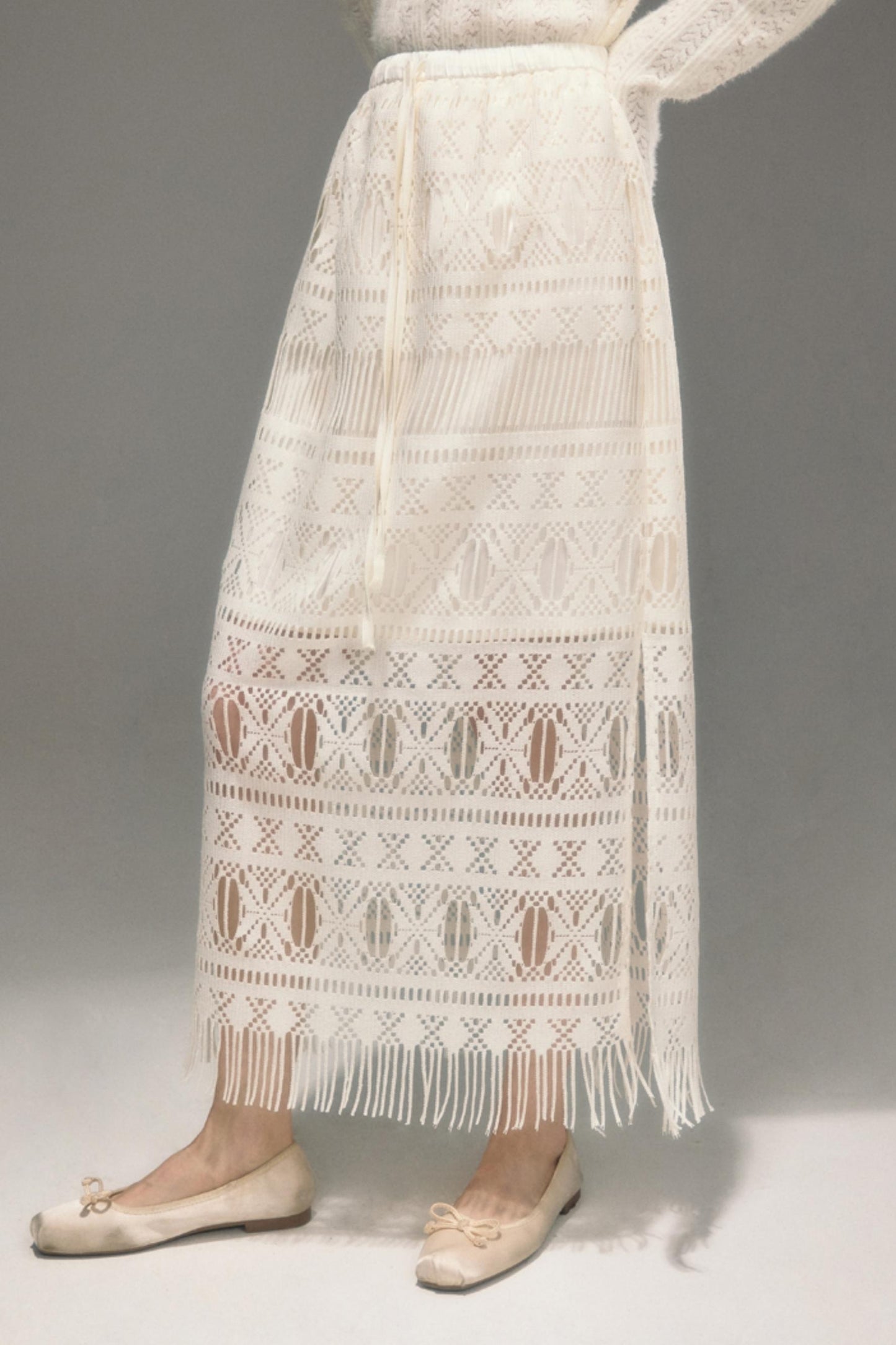 Original Monologue Fringe Skirt