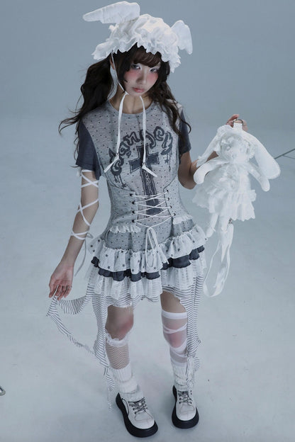 Tear Garden Lace Top