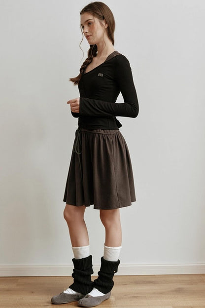 Floral Embroidered Knit Dress