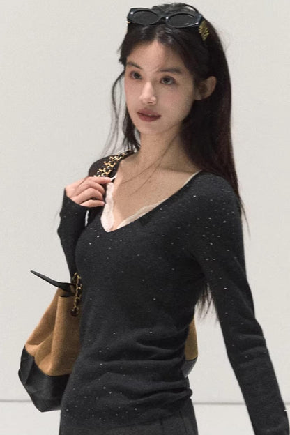 Dreams of the Stars Wool Knitwear Top