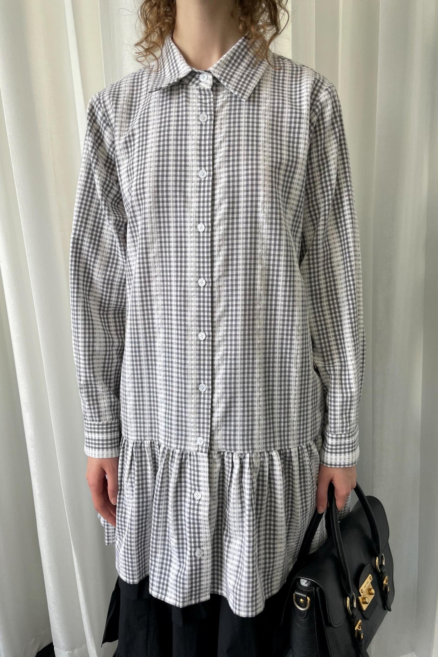 Loosestripe Long Sleeve Shirt Dress