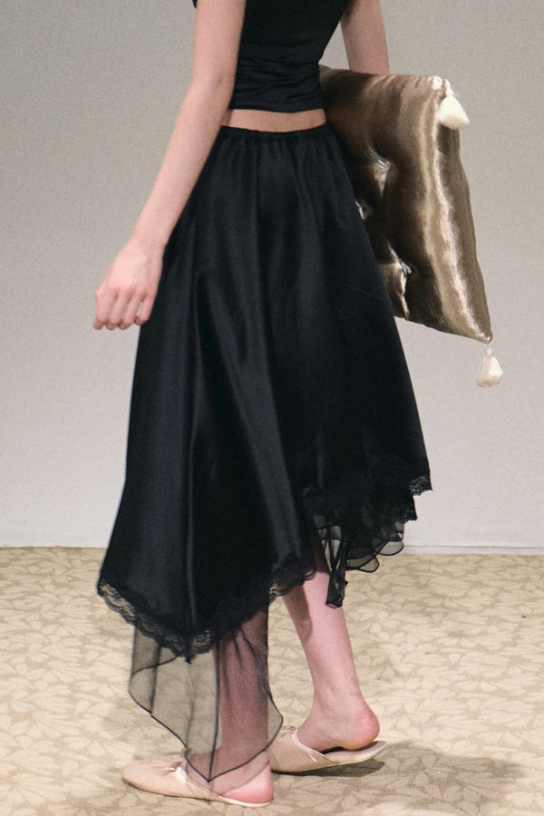 Naia Organ Acetate Skirt