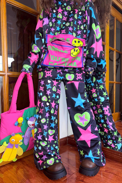 Dopamine Velvet-Lined Sweatshirt