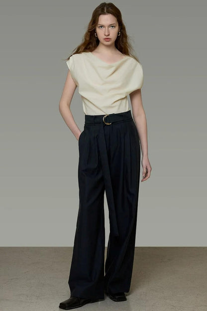 Flowing Collar Blouse