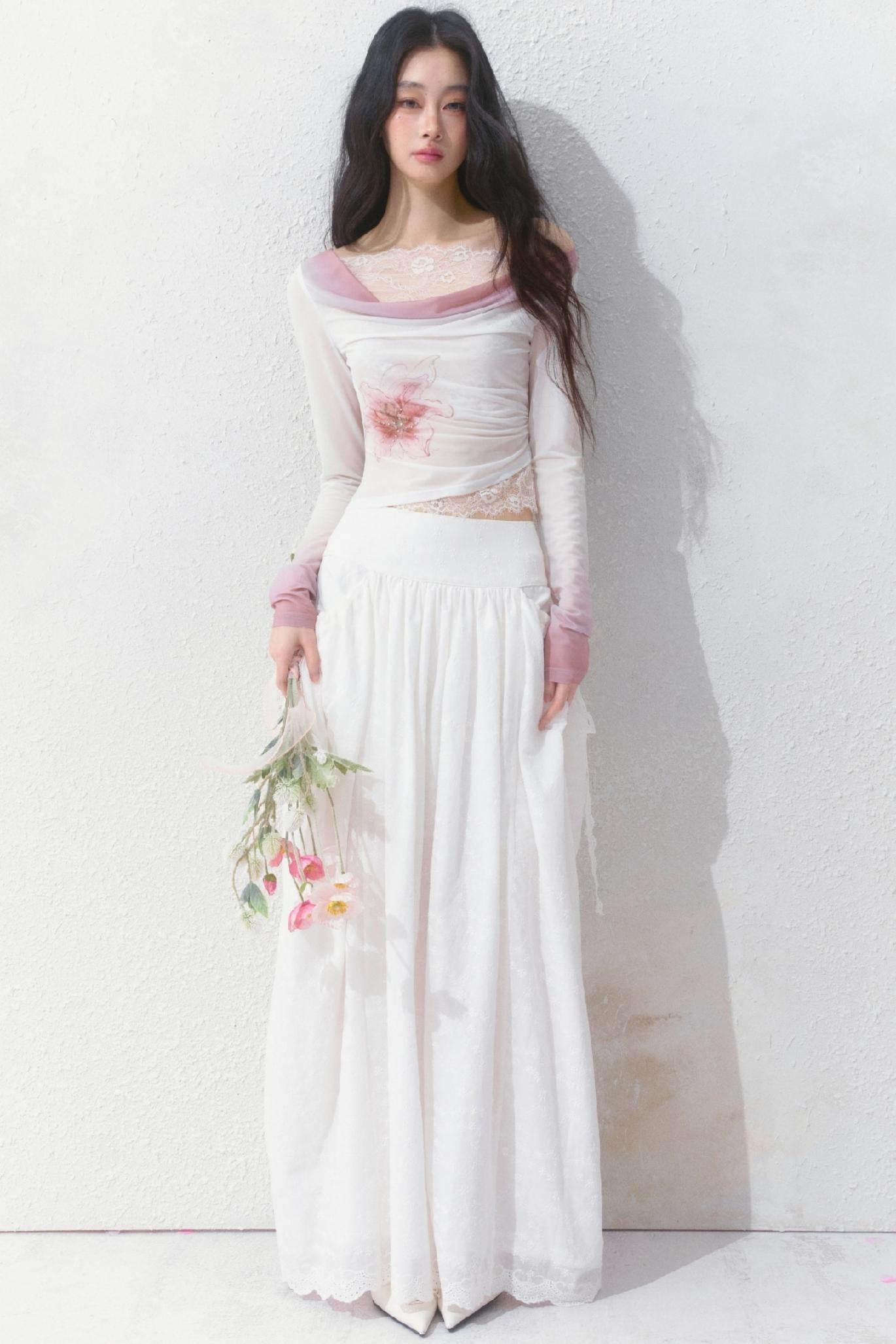 Romantic Lace Patchwork Tee