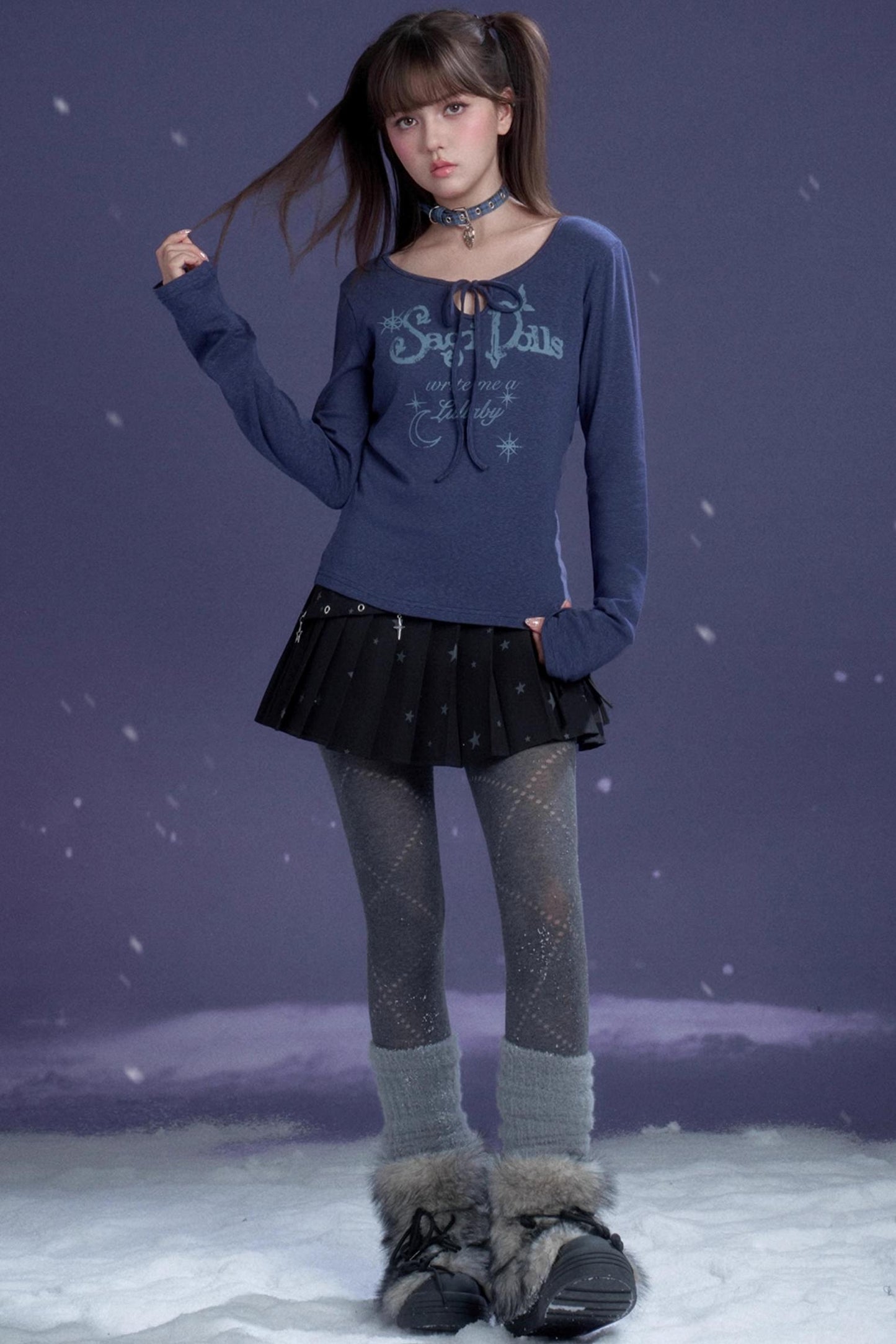 Indigo Poem Winter Sweater