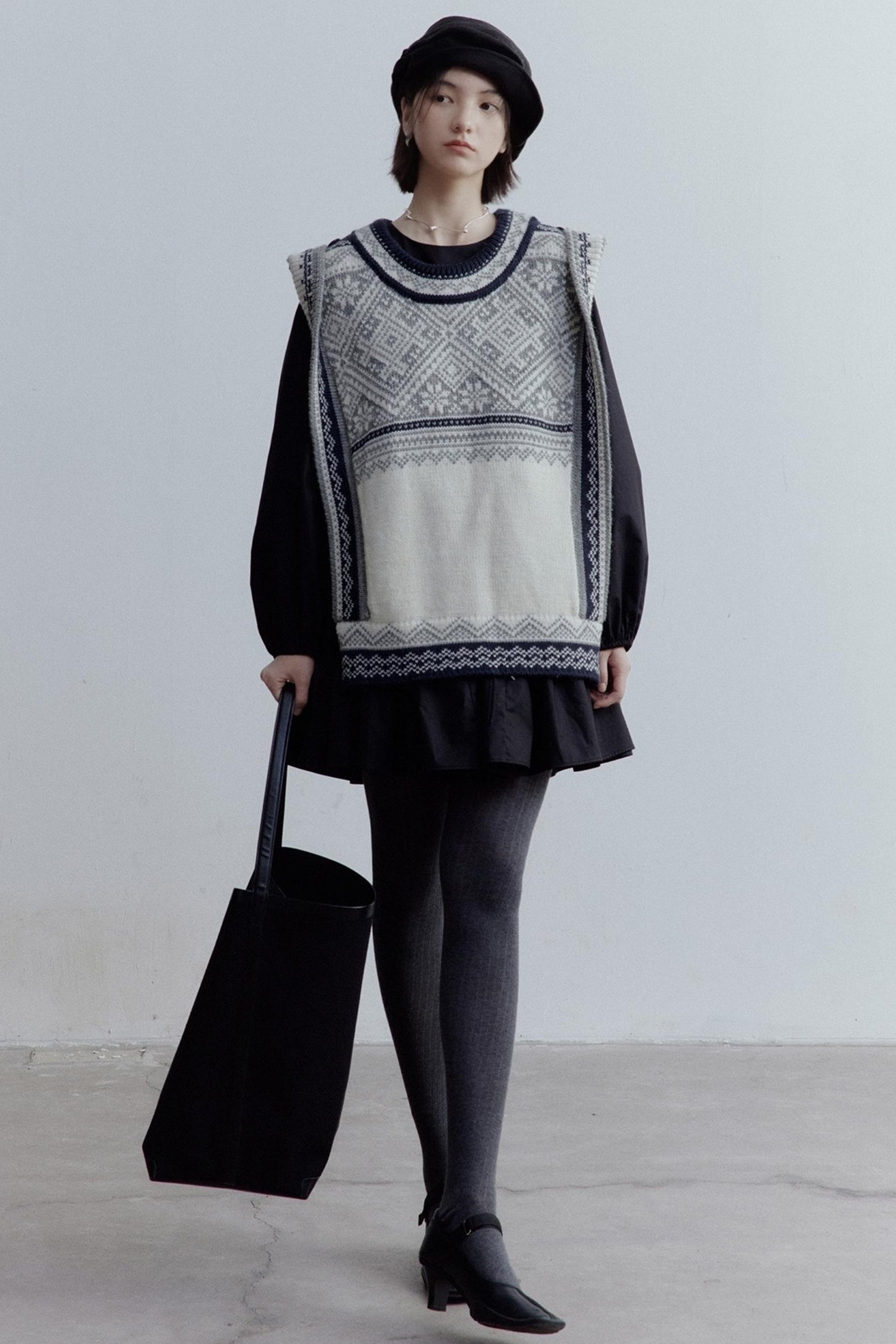 Wool Vest Sweater