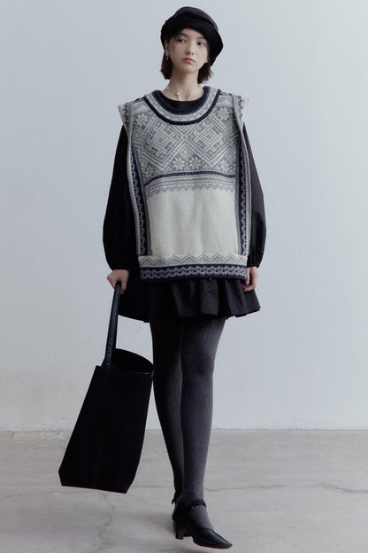 Wool Vest Sweater
