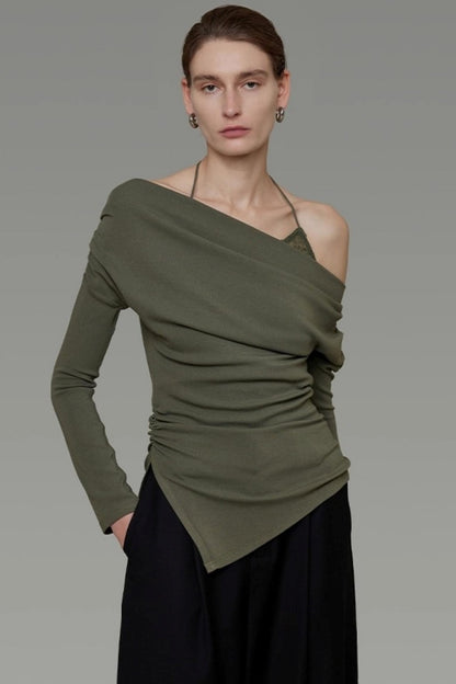 Autumn Knitted versatile high-end Top