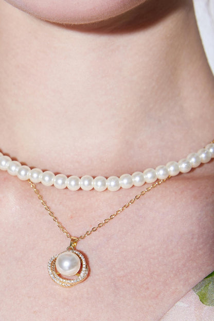 Deep-Sea Shellfish Pearl Necklace