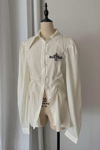 Gray Plaid Waist Cinched Herringbone Lace Bow Tie Dress Set-Up