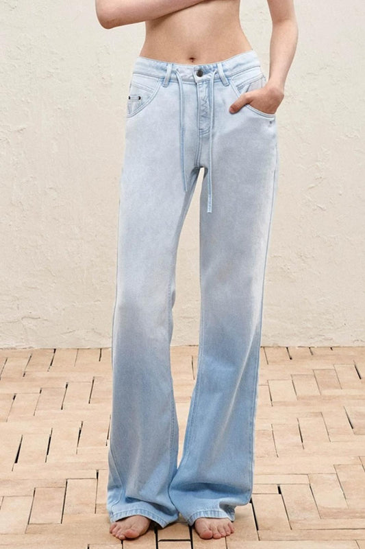 Cool Hemp Slim Straight Jeans
