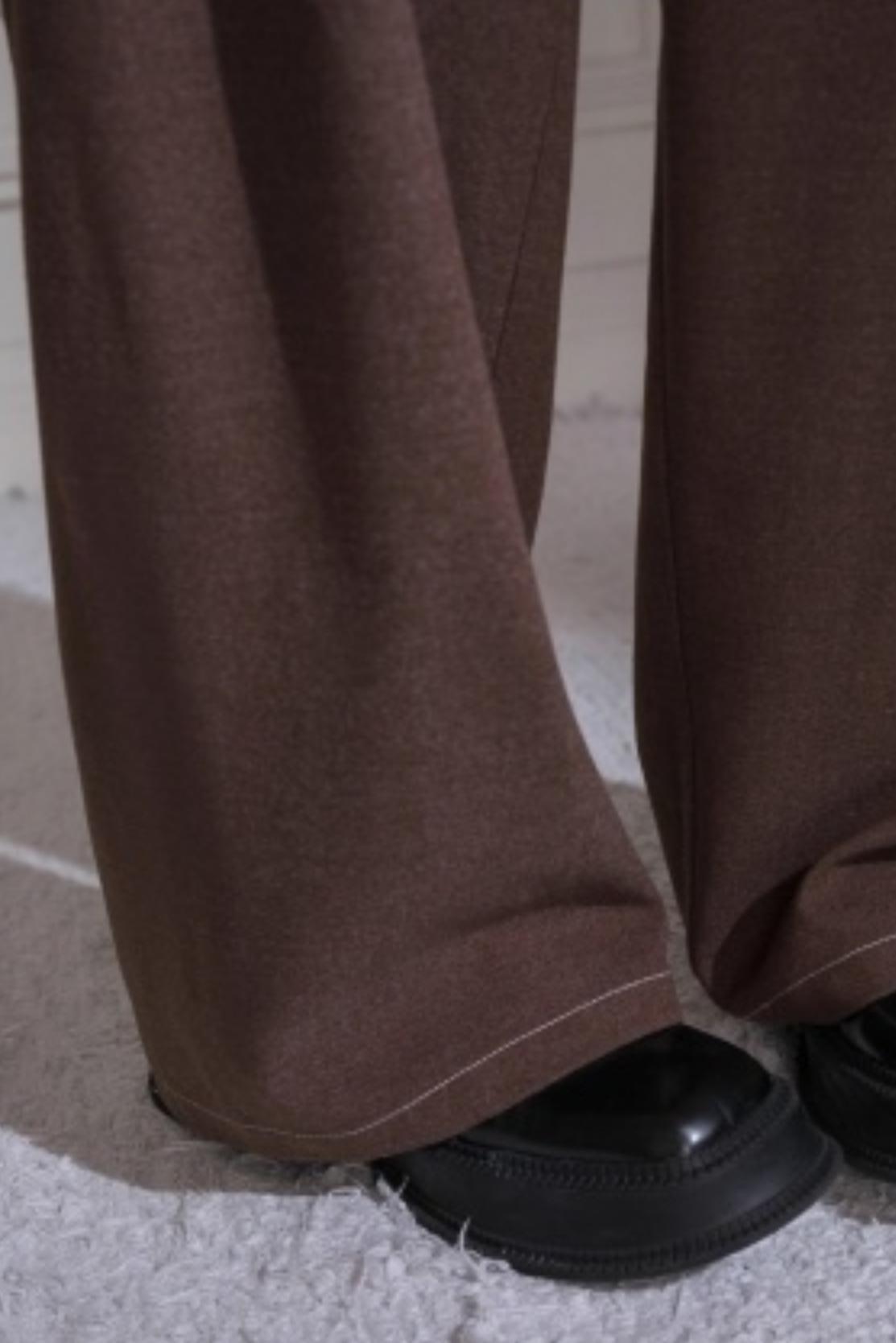 Autumn Maple Silhouette Pants
