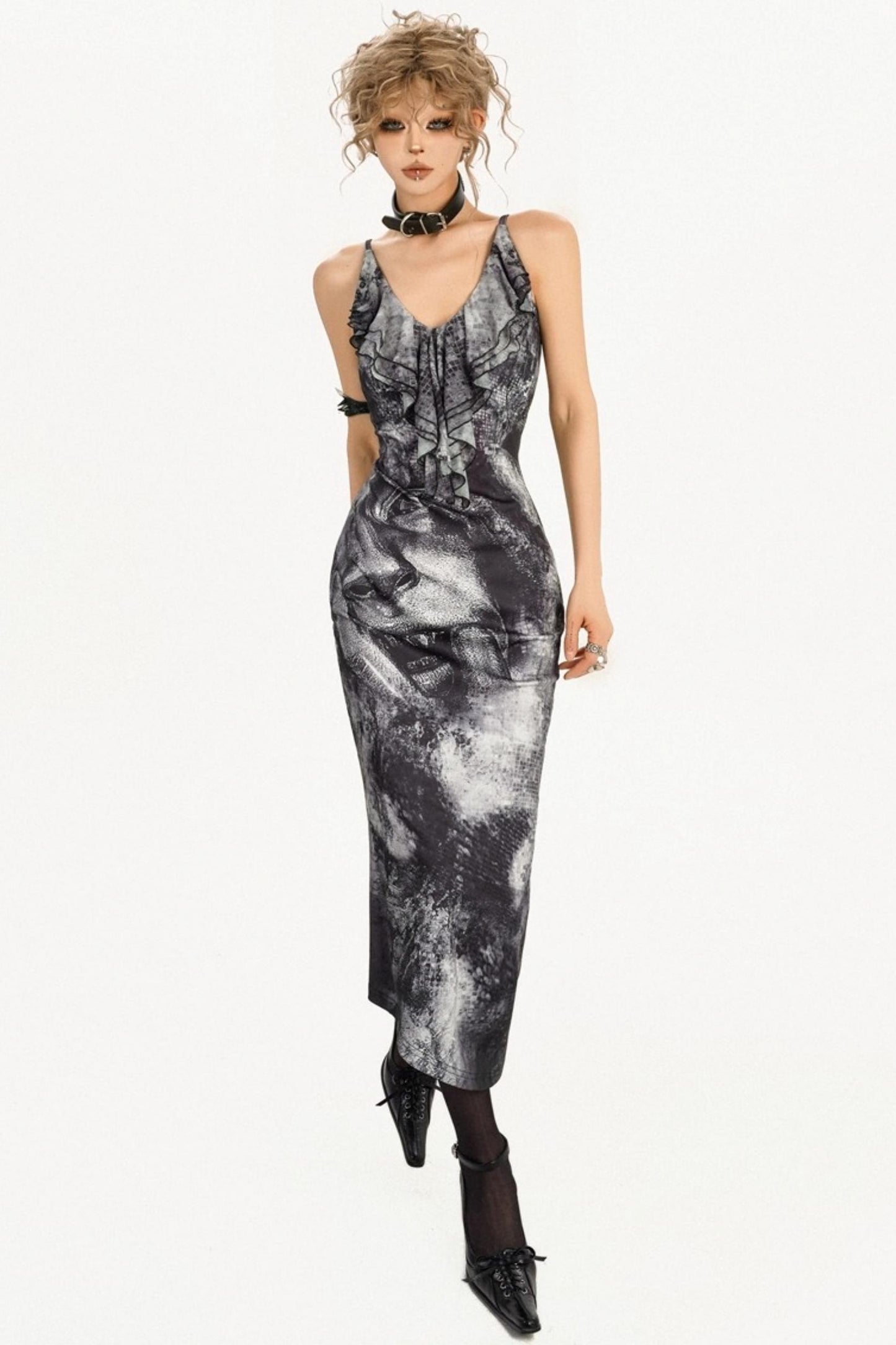 Cyberpunk Slip Dress