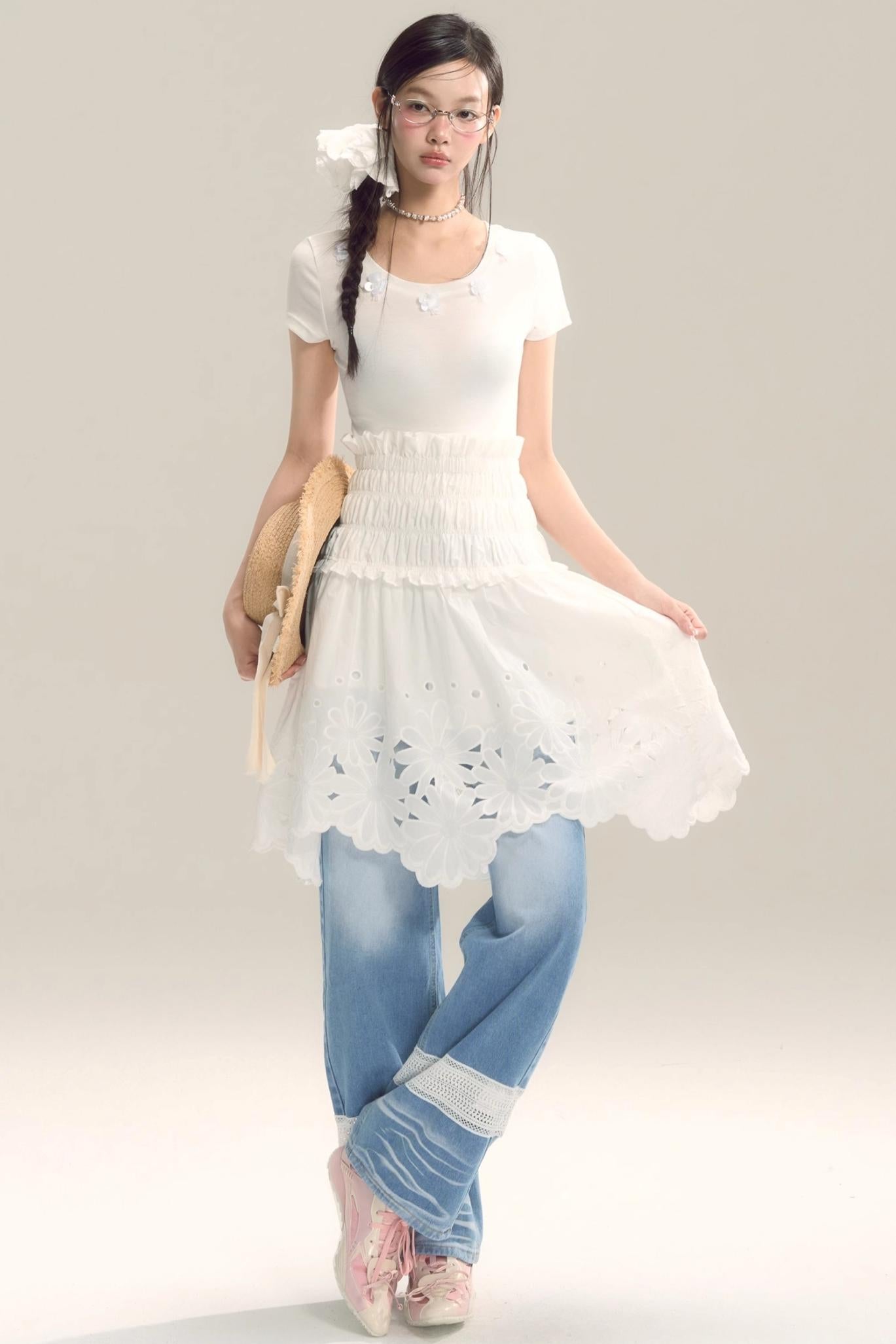 Moody Blue Skinny Jeans