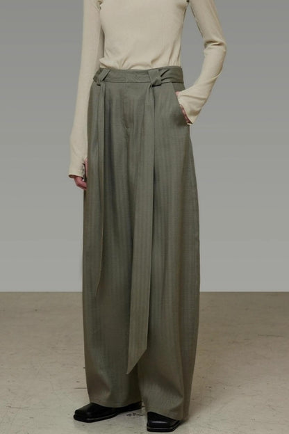 Wide Fall Drape Pants